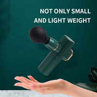 Nowy Mini masaż wibracyjny pistolet kobiet przenośne rozluźnienie mięśni masażer elektryczny Fitness wibrator-masażery sprzęt powięzi 5